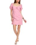 Flora Bea NYC Gionna Мини-платье, розовый - фото
