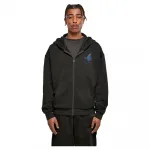 Худи Mister Tee Grid Head Butterfly Oversize, серый - фото