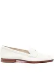 Пенни-лоферы Santoni, белый - фото