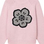 Топ Floral Printed Crew neck Jumper KENZO, розовый - фото 3