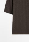 Поло Massimo Dutti SHORT SLEEVE , Mottled Dark Brown - фото 9