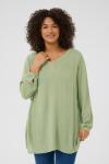 Блузка KAFFE CURVE Ami, цвет Kiwi - фото 2