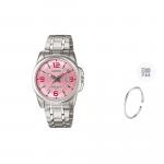 CASIO Часы Women's Pink Watch, Pink Watch Dial - фото