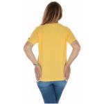 Футболка женская Superdry. с принтом, желтый - фото 3