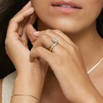 Кольцо с бриллиантом Chanel Baguette Lab Diamond Ring (1 карат) Brilliant Earth - фото 2