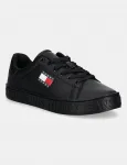 Кожаные кроссовки TJW LOGO SNEAKER ESS Tommy Jeans, черный - фото 2
