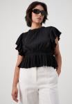 Блуза VMMILLANA FRILL Vero Moda, черный - фото 2