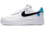Кроссовки Nike Air Force 1 Low Worldwide White Blue Fury Black - фото