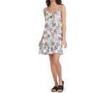 Платье Time After Time в тропическом белом Roxy - фото 4