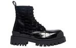 Ботинки (WMNS) Balenciaga Strike Martin Boots Black 600970WA9D01000, черный - фото 2