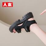 Пляжные сандалии женские Humanism 1986, черный - фото 10