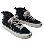 Кроссовки Canvas мужские низкие черные/бежевые/красные GZZ - фото 3