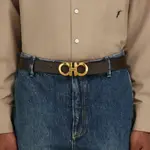 Ремень с логотипом Ferragamo - фото 3