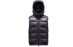 Moncler Мужской Жилет, черный - фото