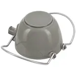 Чугунный чайник Staub, 1,15 л, 18 см, графитово-серый - фото 3