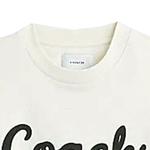 Футболка женская кремовая Coach - фото 2