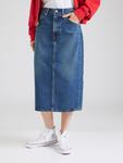 Миди юбка LEVIS  High Rise Back Slit , Blue denim - фото 2