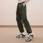 Карго с логотипом на нашивке Champion, светло-серый - фото 11