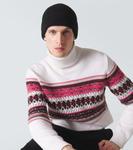 Кашемировая шапка бини Zegna, черный - фото 2