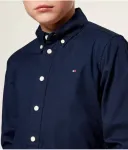 Рубашка regular fit Tommy Hilfiger, темно-синий - фото 4