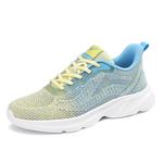 Женские кроссовки Low Top White Binary бирюзовые - фото