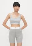 Бюстье Organic Basics CORE BRALETTE, Grey Melange/Grey - фото 2