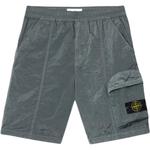 Шорты Compass badge STONE ISLAND, синий - фото