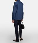 Джинсовая рубашка cruz Gabriela Hearst, синий - фото 3