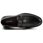 Лоферы мужские черный Aokang - фото 4