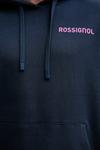 Хлопковая толстовка WATERFALL RELAX Rossignol, темно-синий - фото 5
