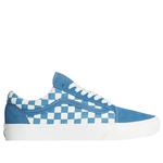 Кроссовки Vans Old Skool 'Checkerboard Navy Blue' - фото 5