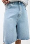Джинсовые шорты LOOSE BAGGY- BERMUDA PULL&BEAR, цвет Blue Denim - фото 4