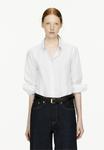 Блуза ARKET Button-down blouse, White - фото