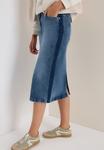 Юбка Cecil Denim skirt, Blau/Light-Blue Denim - фото 4