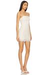Мини-платье Claire от For Love & Lemons, cream - фото 2