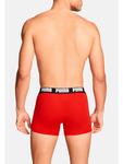 Трусы боксеры Puma Boxershorts PUMA MEN EVERYDAY BASIC BOXERS 10P, цвет Black/Red - фото 4
