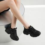 Кроссовки женские толстые низкие Harson, бежевый - фото 5