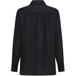 MSGM Женская черная рубашка - фото 3