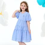 Disney Детское платье Pre school Blue White Plaid - фото 4