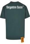 Футболка с принтом SLICED TEE Forgotten Faces, темно-зеленый - фото 4