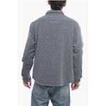 Серая шерстяная рубашка Woolrich, Gray - фото 2