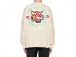 Топ Onitsuka Tiger Graphic Sweatshirt 'Off White' - фото 2