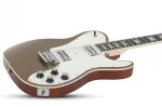 Электрогитара Schecter PT Fastback золотого цвета - фото 13