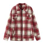 Куртка Unisex UNKNOWTAL, красно-белая клетка - фото 2