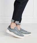 Кроссовки кожаные Hugo Blake, серый - фото 2