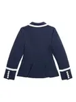 Блейзер с вышитым гербом POLO RALPH LAUREN KIDS, синий - фото 2