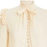 Zimmermann Женская рубашка кремового цвета - фото 7