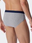 Трусы SCHIESSER Panty, цвет Navy/Grey/Red - фото 3