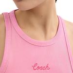 SS24 Майка женская розовая COACH - фото 4