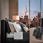 Сатин приталенный 624 нитки RL624 Ralph Lauren Home, белый - фото 2